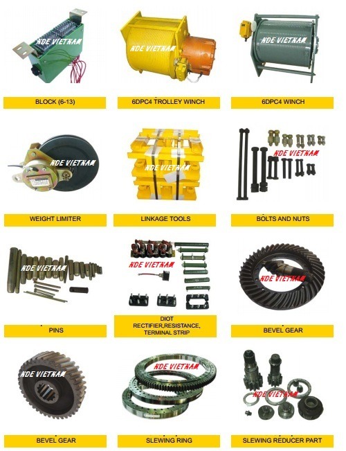 PHỤ TÙNG CẨU THÁP